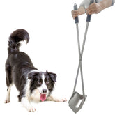 CKLT heavy-duty pooper scooper with 38-inch handle ready for yard cleanup