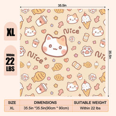 CKNCY cat wrap with self adhesive design prevents escape during care