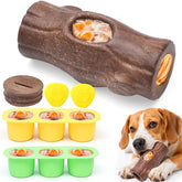 ClariVora indestructible dog toy with frozen treats for aggressive chewers.
