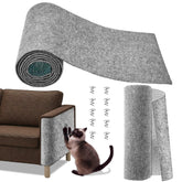 Clawvana cat scratch couch protector offers full-coverage protection for sofas.