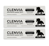 CLENVIA horse paste apple-flavored gel eases administration and palatable for horses.