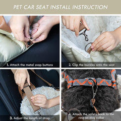 ClevaHome easy-clean removable mat illustrating quick maintenance after trips.