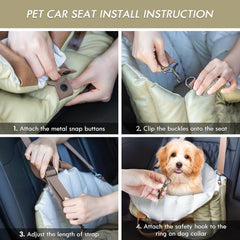 ClevaHome car seat showing buckle security for safe travels