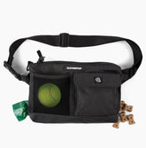Cleverpup dog walk sling bag with treat pouch for easy access during strolls.