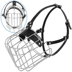 CleverTail extra-large dog muzzle on a Great Dane, secure fit for daily use.