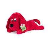Clifford the Big Red Dog large plush toy with squeaker for interactive indoor play.