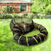 CLKHOWL Outdoor Cat Enclosure tent setup for safe outdoor play.