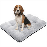 CLKHOWL Washable Dog Bed Ultrasoft Plush provides cozy comfort for crates and floors.
