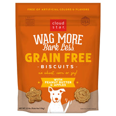 Cloud Star Wag More Bark Less 2.5 lb pouch packaging for easy rewards