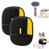 CLPCLP pet hair removal glove for dogs and cats removes fur quickly.