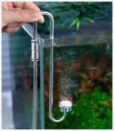 Clscea aquarium diffuser stainless steel 20cm for even CO2 dispersion in tanks.