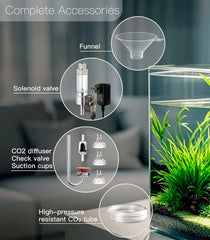Clscea bubble counter diffuser assembly demonstrates precise release for small tanks