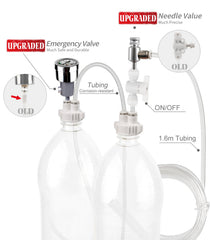Clscea starting tube included for quick, stable CO2 setup in aquarium