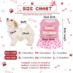 Clysee mommy little love dress boosts pet charm during photos and events