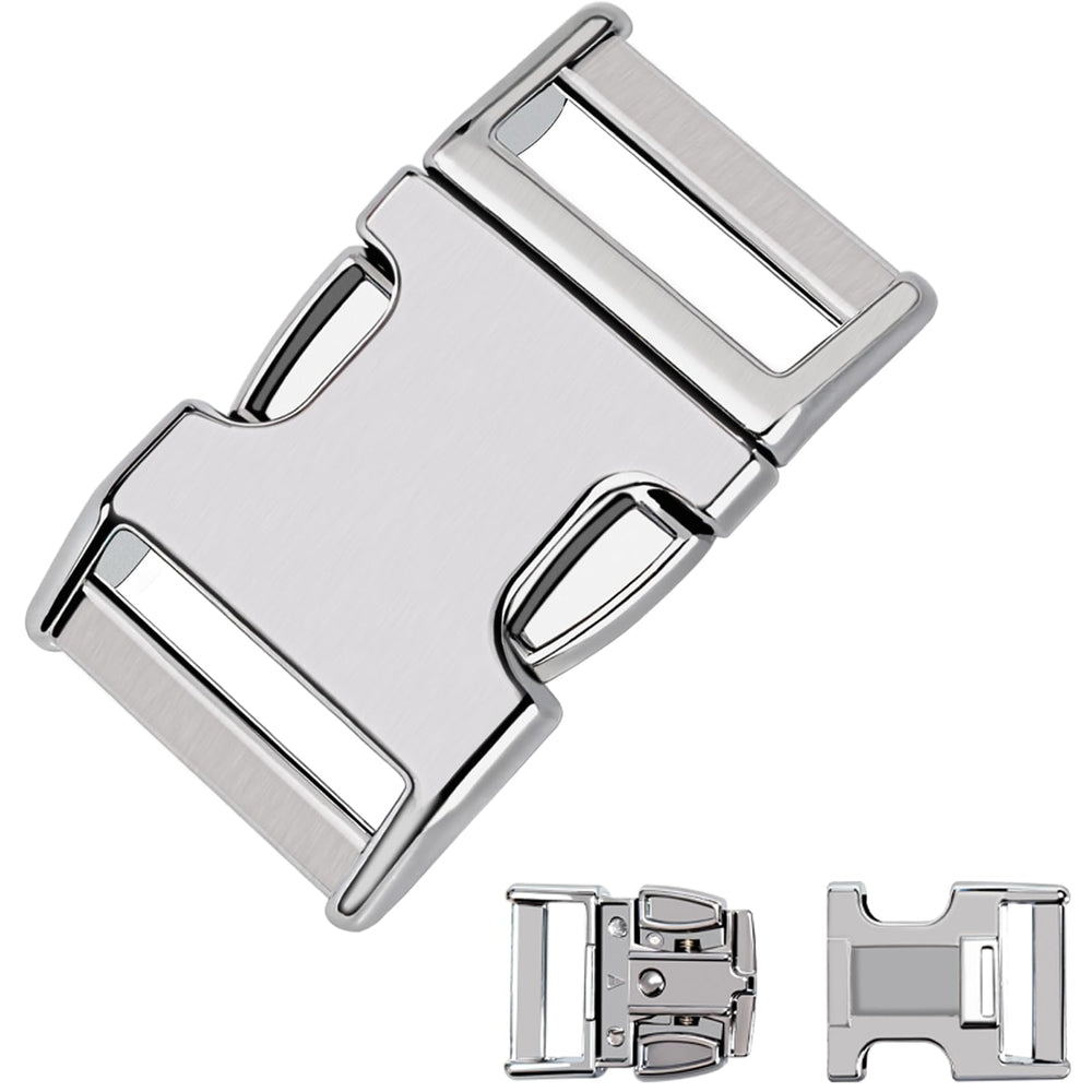 CMIYUYNG stainless steel dog collar buckle with quick-release design