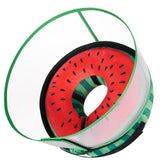 CNEO inflatable dog cone cover provides clear vision while protecting wounds.