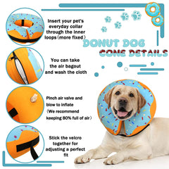Cneo soft donut design enhances comfort during recovery and reduces bulk.