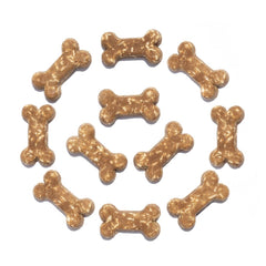 CocoTherapy Coco-Milk Bones Ginger Snaps closeup highlights crunchy texture