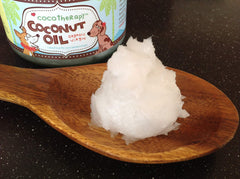 CocoTherapy coconut oil for dogs supports healthy skin and coat.