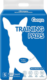 COCOYO Best Value Training Pads with sturdy backing protect floors during potty training sessions.