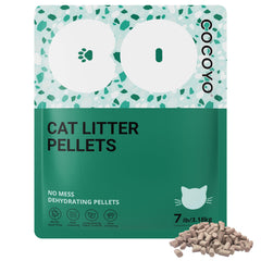 COCOYO cat litter pellets zeolite odor-control trap odors for long-lasting freshness