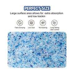 COCOYO Crystal Cat Litter is 99% dust-free for a cleaner home.