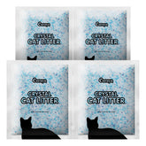 COCOYO Crystal Cat Litter absorbs odors quickly for a fresher litter box.