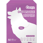 COCOYO disposable female dog diaper β medium size, secure fit for active dogs.