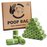 Codirom certified compostable dog poop bags packaging demonstrates eco-friendly packaging.