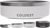 The Coldest Water dog bowl with true triple wall insulation showing durability and chew resistance.