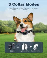 Colofrog bark-control collar close-up highlighting smart barking recognition