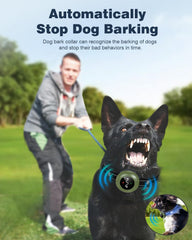 Colofrog bark control mode indicator showing automatic bark detection feature.