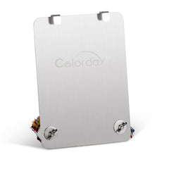 Colorday integrated metal hooks allow flexible mounting inside any cage.