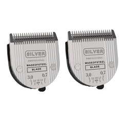 Colorski 2-pack 5-in-1 blade close-up shows sharp edges for precise grooming