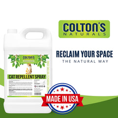 Colton's Naturals Cat Repellent Spray guards garden spaces naturally.