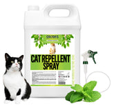 Colton's Naturals Cat Repellent Spray bottle ready to use deters indoor and outdoor cats.