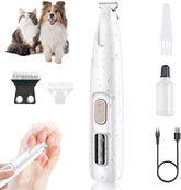 Comasua Furry Basics Paw Trimmer with LED light enhances visibility for precise paw fur trimming.