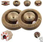 Comasua Kitty Curls Cat Toy: curling shape to encourage scratching and stretching