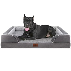 Comfort Expression orthopedic dog bed 53x42 inches for extra-large dogs with supportive cushioning.