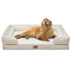 Comfort Expression orthopedic dog bed with egg crate foam for joint support.