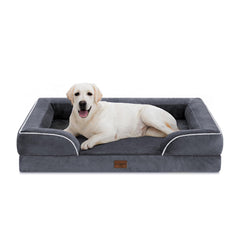 Comfort Expression orthopedic dog bed front view shows XL size and support