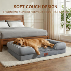 Removable cover close-up on Comfort Expression bed for easy cleaning.