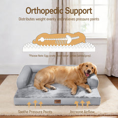 Comfort Expression waterproof lining protects foam from spills and moisture
