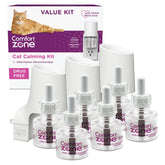 Comfort Zone cat diffuser in use promotes calmness and reduces stress for your cat.