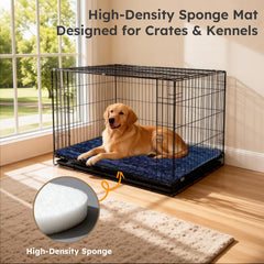 COMPAWNY small-dog crate pad keeps crates comfy and tidy