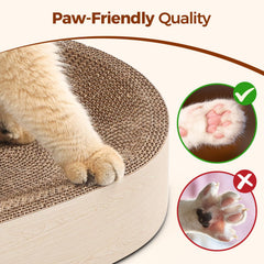 ComSaf bark-texture scratcher mimics natural scratch for satisfaction.