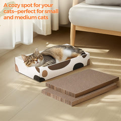 ComSaf reversible scratching boards extend the life of the scratcher.
