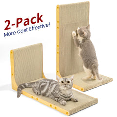 Conlun 2-pack scratchers offer value for multi-cat homes.