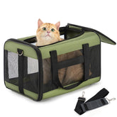 Conlun Cat Carrier airline-approval: compact travel for your cat.