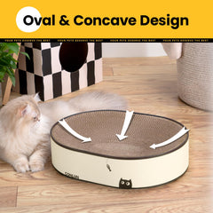 Conlun high-density cardboard surface shows durable scratch area.
